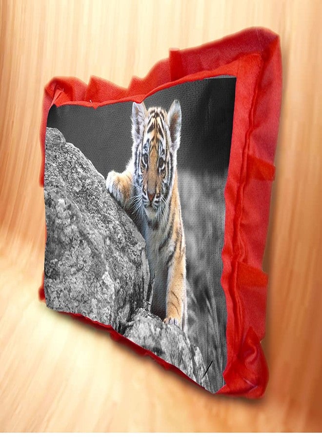 CUDDLY PRINT Cuddlyprint Kids Cartoon Printed Velvet Baby Pillow/Cushion/Toys/Soft Toys/Toddler Pillow/Kids Pillow for Baby Boy/Baby Girl (Rectangle Shape) - 12 x 18-inches Style 102 - Image 5